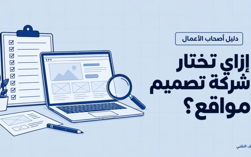 إزاي تختار شركة تصميم مواقع في مصر: ١٠ أسئلة قبل ما تدفع 2 إزاي تختار شركة تصميم مواقع في مصر: ١٠ أسئلة قبل ما تدفع